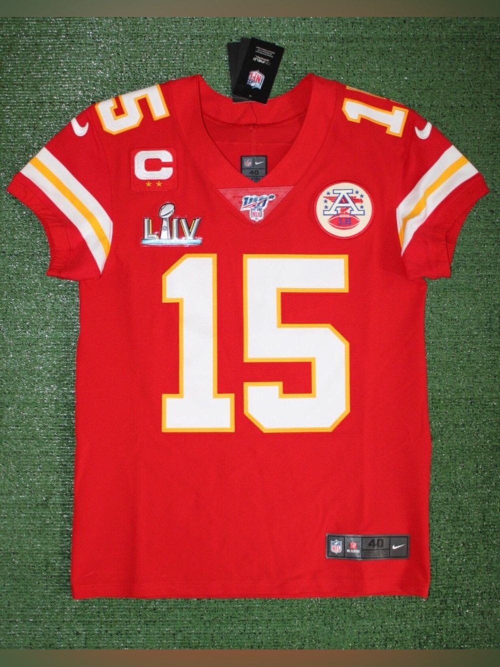 Authentic Patrick Mahomes Kansas City Chiefs Red Nike Vapor Elite Jerseys